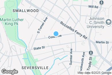 Map image of the property - 327 Coxe Ave