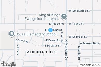 Map image of the property - 11448 E Dartmouth St