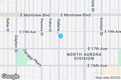 Map image of the property - 1746 Galena St