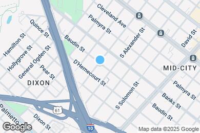 Map image of the property - 504 S Murat St
