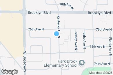 Map image of the property - 7557 Kentucky Ave N