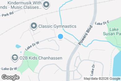 Map image of the property - Powers Ridge Condos