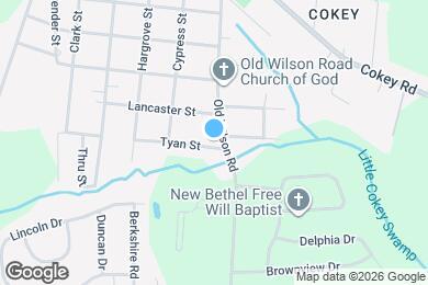 Map image of the property - 1620 Old Wilson Rd