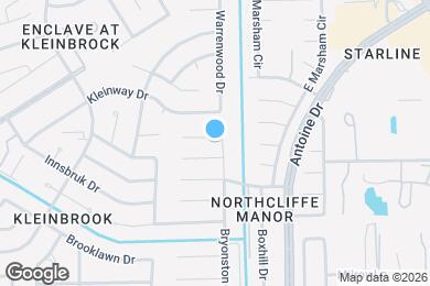 Map image of the property - 3815 Derbyhall Dr