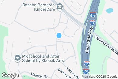 Map image of the property - 15590 Paseo Ajanta
