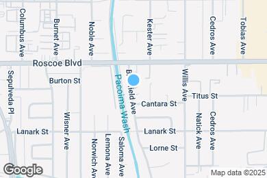Map image of the property - 14927 1/2 Titus St