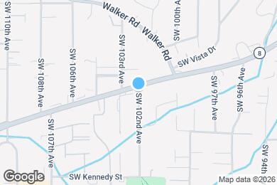 Map image of the property - 39500 SW 102nd Ave