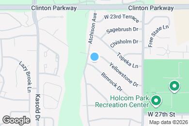 Map image of the property - 3104 Rimrock Dr