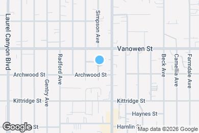 Map image of the property - 6718 Simpson Ave