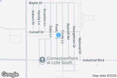 Map image of the property - 3833 Purdue Ln