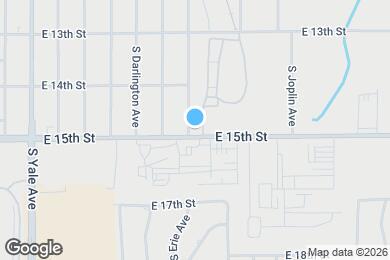 Map image of the property - 5501 E 15th St