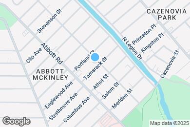 Map image of the property - 313 Cumberland Ave