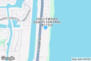 Map image of the property - 2201 S Ocean Dr