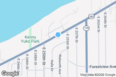 Map image of the property - 25300 Lakeshore Blvd