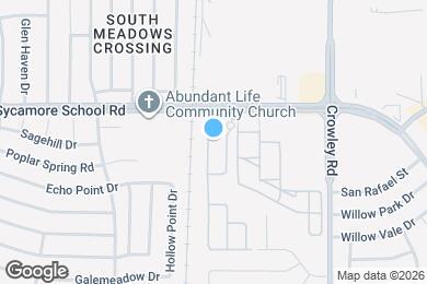Map image of the property - Sycamore Pointe Apartments