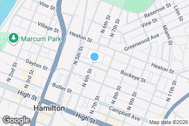 Map image of the property - 306 N 6th St