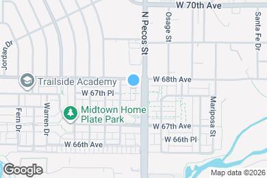 Map image of the property - 6768 Quivas Way