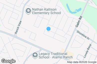 Map image of the property - 13426 Frio Parke