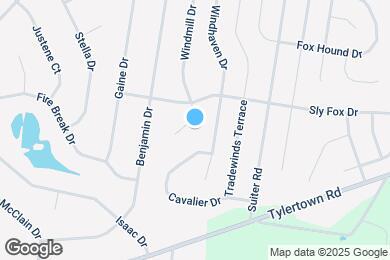 Map image of the property - 3711 Wind Mill Ct