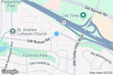 Map image of the property - 11800 SW Butner Rd
