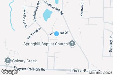 Map image of the property - 3712 Dove Call Cove