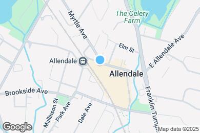 Map image of the property - 101 W Allendale Ave