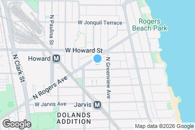 Map image of the property - 1524 W Birchwood Ave
