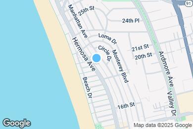 Map image of the property - 2026 Hermosa Ave