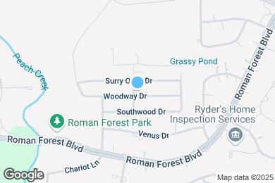 Map image of the property - 2003 Woodway Dr