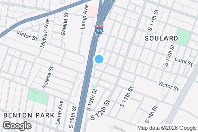 Map image of the property - Cloisters Apartments