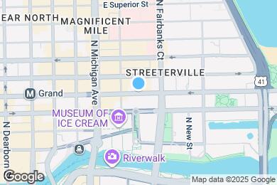 Map image of the property - 222 E Grand Ave