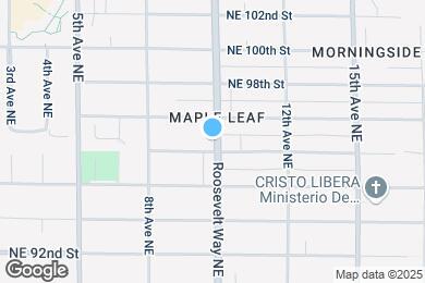 Map image of the property - 9607 Roosevelt Way NE