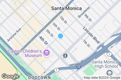 Map image of the property - The Park Santa Monica