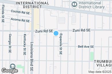 Map image of the property - 420 Mesilla St SE