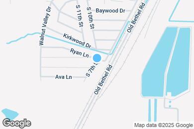 Map image of the property - 2101 S 7th St