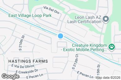 Map image of the property - 21260 E Calle Luna