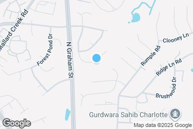 Map image of the property - 6109 Spanish Moss Ln
