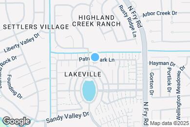 Map image of the property - 20723 Patriot Park Ln