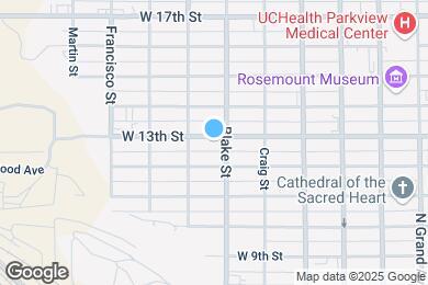 Map image of the property - 908 W 13th St