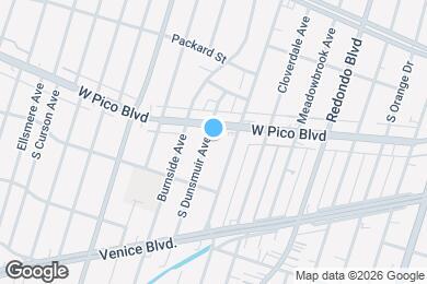 Map image of the property - 1412 S Dunsmuir Ave