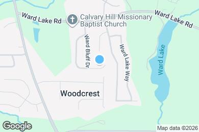 Map image of the property - 4388 Ward Bluff Ct