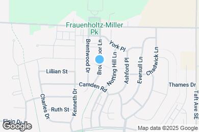 Map image of the property - 66 Notting Hill Ln