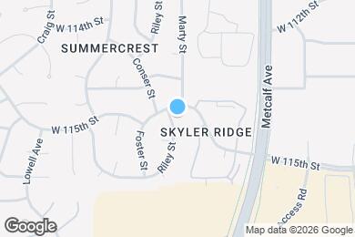 Map image of the property - 11505 Riley St