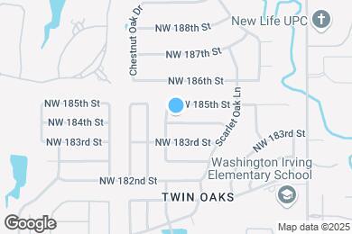 Map image of the property - 1417 NW 184th St