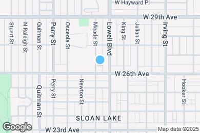 Map image of the property - 2618 Meade St