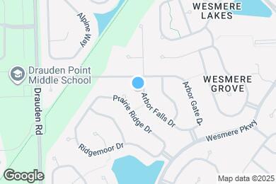 Map image of the property - 1907 Arbor Falls Dr