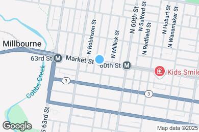 Map image of the property - 6104 Market St