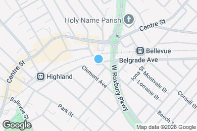 Map image of the property - 412 Belgrade Ave