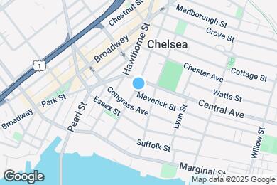 Map image of the property - 95 Shurtleff St