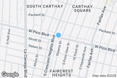 Map image of the property - 6006 W Pico Blvd